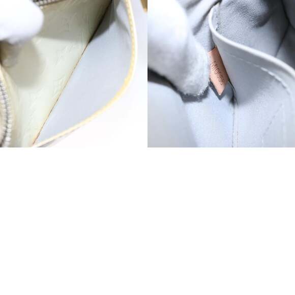 LOUIS VUITTON Monogram Vernis Minna Street Shoulder Bag Perle M91509 - Picture 13 of 13